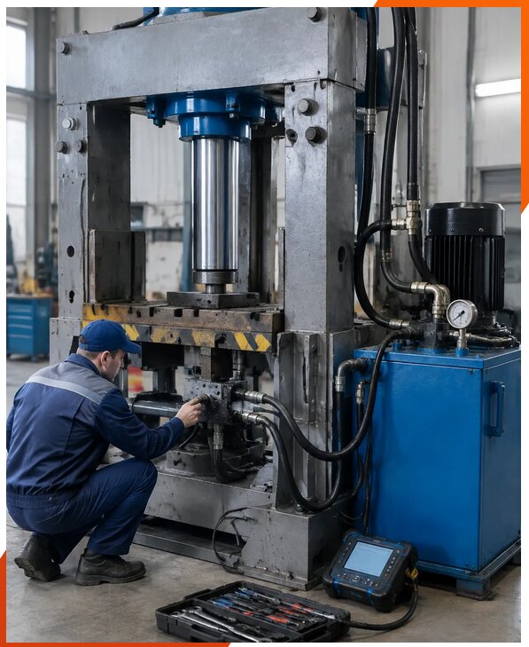 Ремонт гидравлических прессов в Анжере-Судженске от 15386 р. | ЮнионикРу