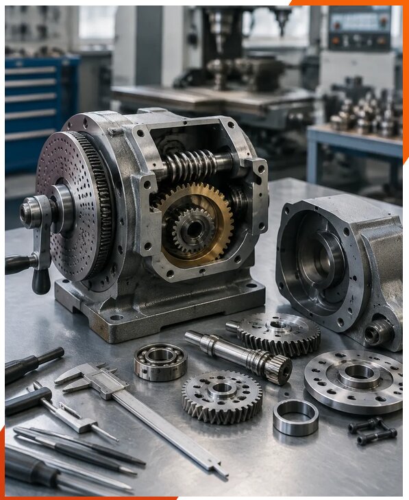 Ремонт делительных головок в Анжере-Судженске от 8718 р. | ЮнионикРу